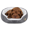 Legowisko Owalne Dla Psa i Kota Szare 48x42x11cm
