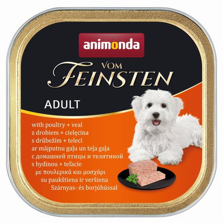 Animonda Vom Feinsten Adult 22x150g Mokra Karma Dla Psa Mix 6 Smaków