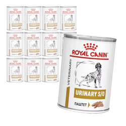 Royal Canin Veterinary Urinary S/O Loaf 12x410g Mokra Karma Pasztet Dla Psów Na Kamienie Struwitowe