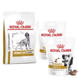 Royal Canin Veterinary Dog 7+ Urinary S/O 3,5kg Sucha Karma Dla Starszych Psów Z Problemami Urologicznymi + GRATIS Przysmak 2x230g