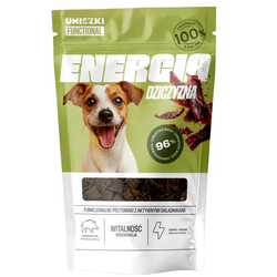 Uniszki Functional Energia 90g Przysmak Dla Psa Z Dziczyzną Witalność I Regeneracja