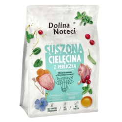 Dolina Noteci Premium 3kg Karma Suszona z Cielęciną i Perliczką Dla Psów Małych Ras
