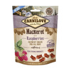 CARNILOVE CRUNCHY SNACK MACKEREL WITH RASPBERRIES 200G - przysmak dla psa, makrela z malinami
