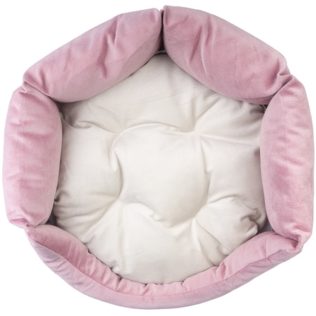 Legowisko Dla Psa Kota PET DREAMS 75x75x25cm Różowe