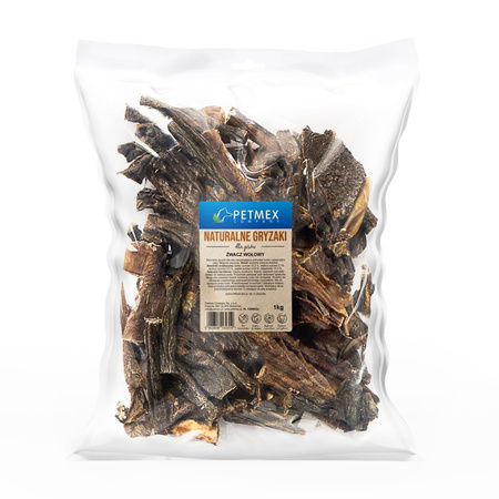 Petmex Żwacz Wołowy Gryzak Naturalny Przysmak Dla Psa 1kg