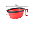 Miska Silikonowa Składana Podrózna dla Twojego Pupila Czerwona 1000ml