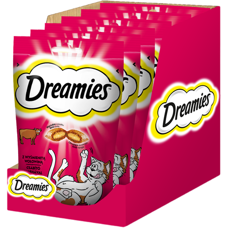 Dreamies z Wyśmienitą Wołowiną 6x60g (360g) Przysmaki dla kota