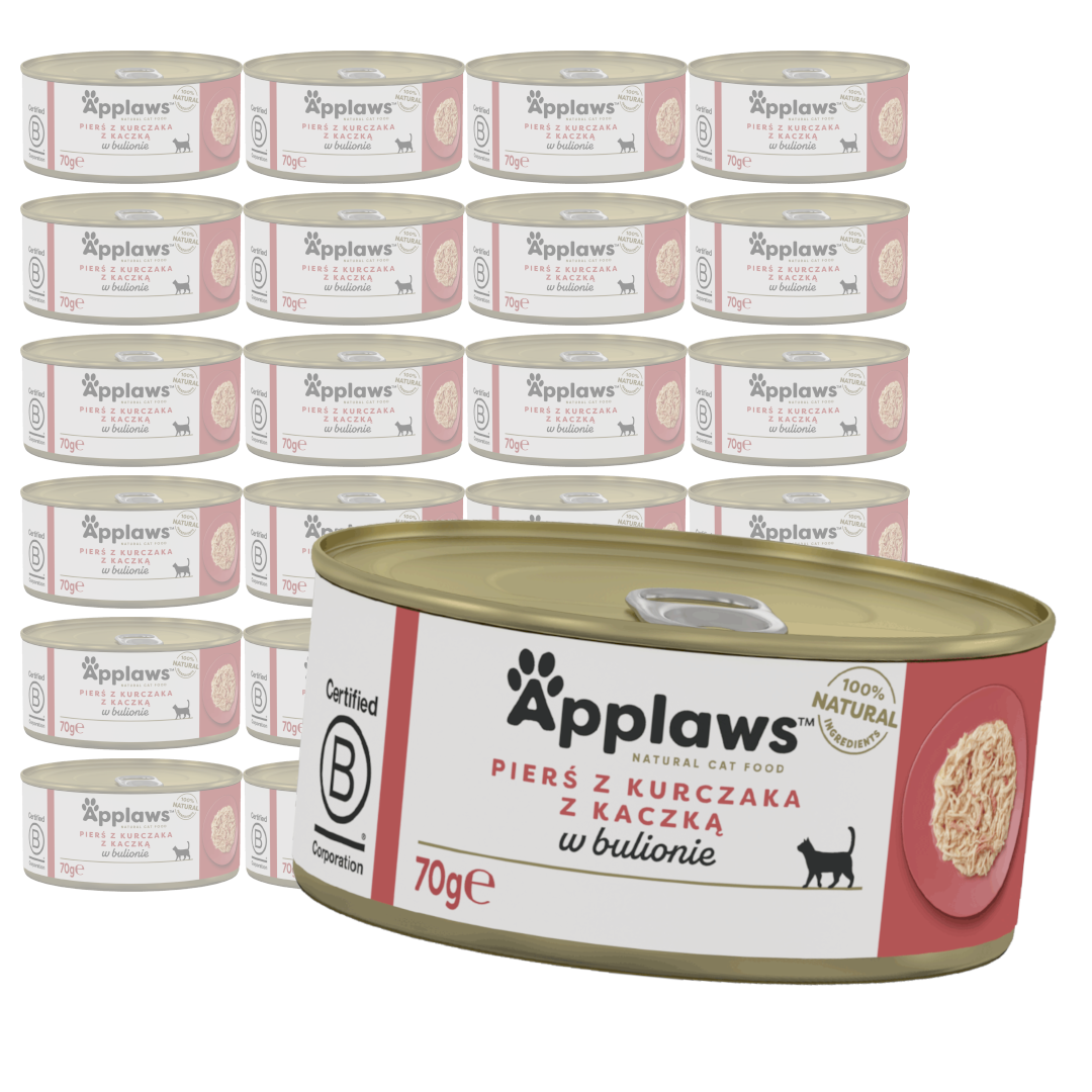 Applaws Cat Mokra Karma Dla Kota kurczak z kaczką