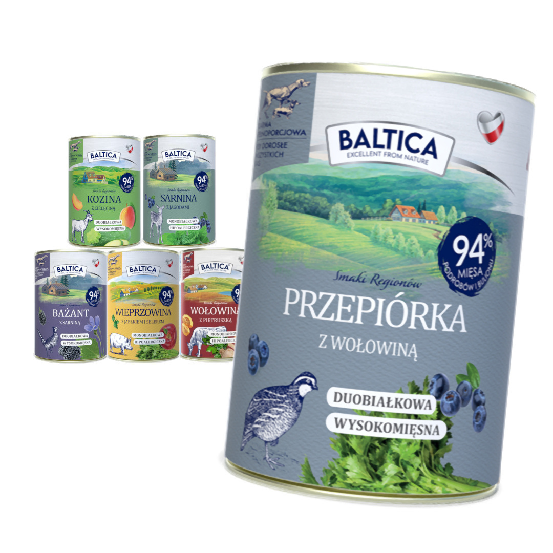 Baltica Mokra Karma Dla Psa