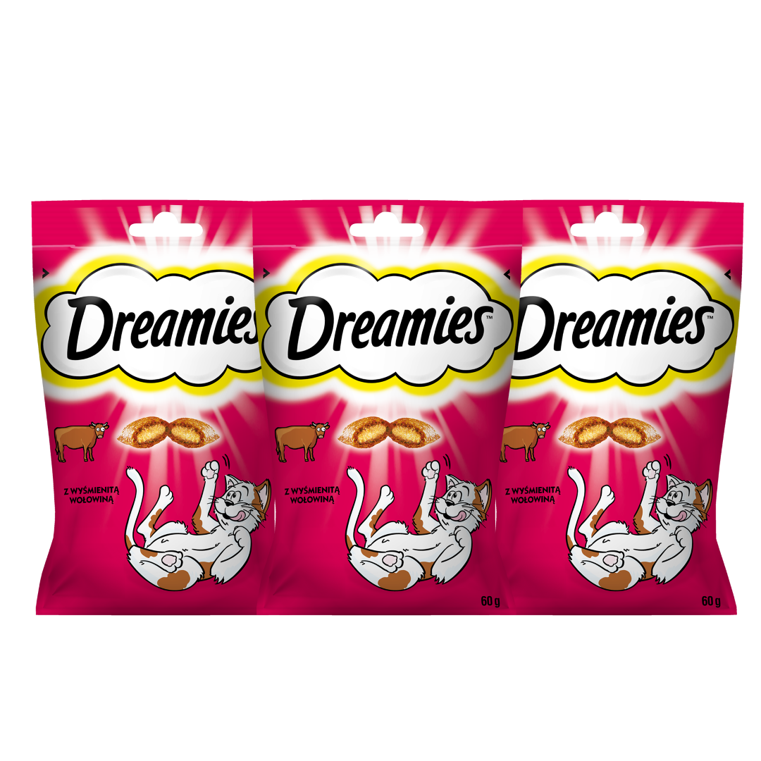 Dreamies Przysmak Dla Kota Z Wołowiną