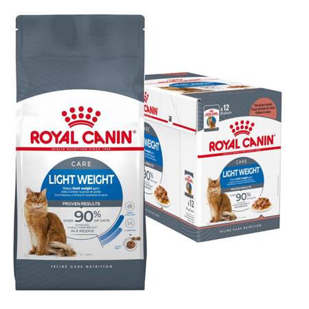 Royal Canin Light Weight 8kg+12x85g Karma Dla Dorosłego Kota