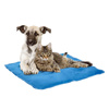 Mata chłodząca na upały dla psa i kota Niebieska, rozmiar M 65x50 cm 