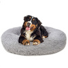 Legowisko Dla Psa I Kota Pluszowa poduszka Rozmiar: 3XL - 110cm kolor Jasnoszary