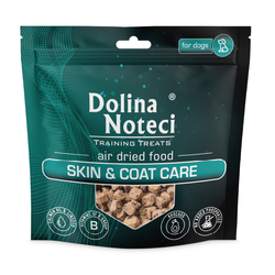 Dolina Noteci Training Treats Skin and Coat Care 130g Przysmak Treningowy Dla Psa Wsparcie Funkcji Skóry