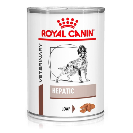 Royal Canin Veterinary VHN Dog Hepatic 12x420g Mokra Karma Pasztet Dla Psów z Niewydolnością Wątroby