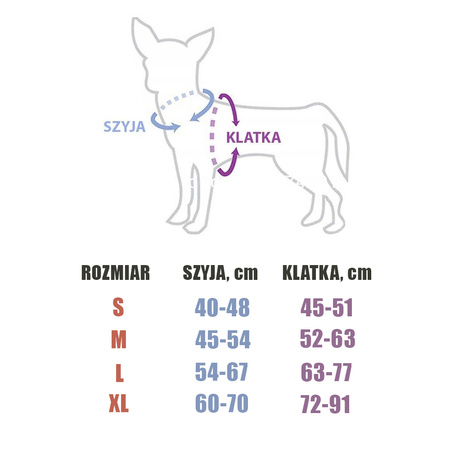 Spacerowy zestaw OPTIMA dla małych i średnich psów (szelki, smycz automatyczna, dozownik wody, woreczki)
