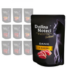 Dolina Noteci Sterilised Danie z Kaczki i Wołowiny Mix 10x85g Mokra Karma Dla Kotów Sterylizowanych