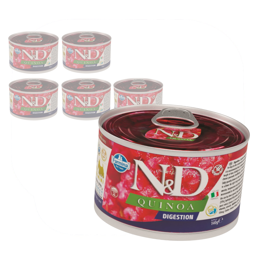 Farmina N&D Dog Quinoa Digestion Dietetyczna Mokra Karma Dla Psa Z Jagnięciną Na Trawienie