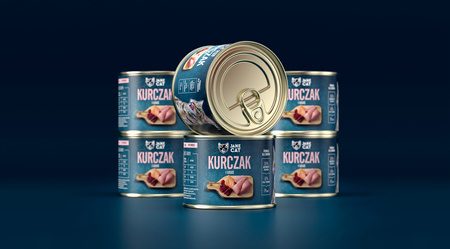 Jane Cat ADULT KURCZAK ŁOSOŚ 200g mokra karma dla kotów bez zbóż