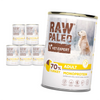 Vet Expert Raw Paleo Adult Monoprotein 6x400g Mokra Karma Dla Psa z Indykiem