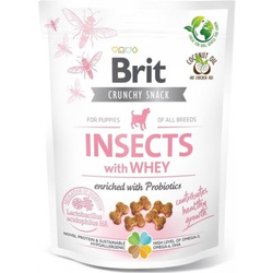 BRIT CARE Karma Przysmaki Premium dla Szczeniąt z Owadami 200g