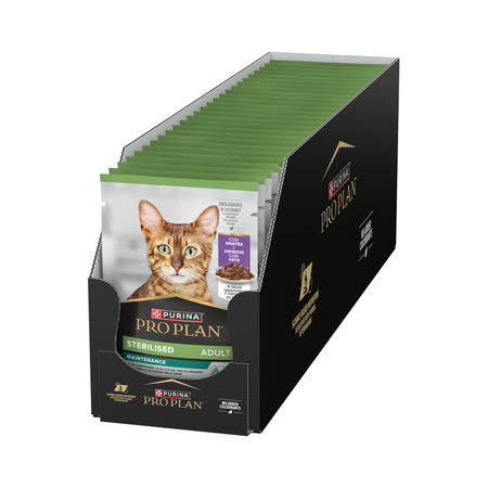 Purina Gourmet Gold 96x85g Mokra Karma dla Kota Mix Smaków w Sosie + GRATIS 26x85g Purina Pro Plan Sterilised z Kaczką