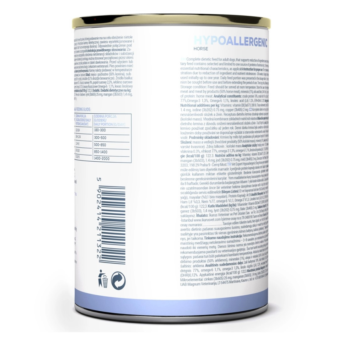 VetExpert Veterinary Diet Karma Weterynaryjna