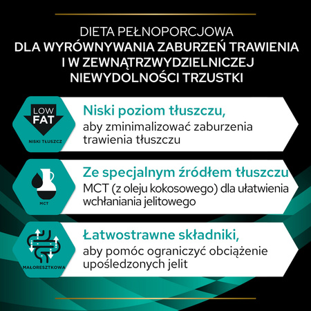 Purina Pro Plan Veterinary Diets Canine EN Gastrointestinal Mokra Karma Dla Psa Mus 24x400g