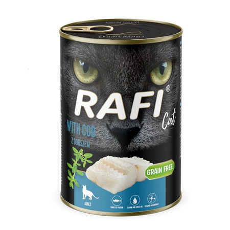 Rafi Cat Adult 6x400g Bezzbożowa Mokra Karma Dla Kota Mix 5 Smaków