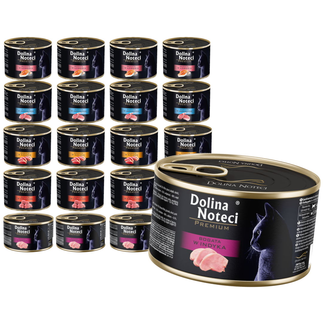 Mokra karma dla kota Dolina Noteci Mix Smaków