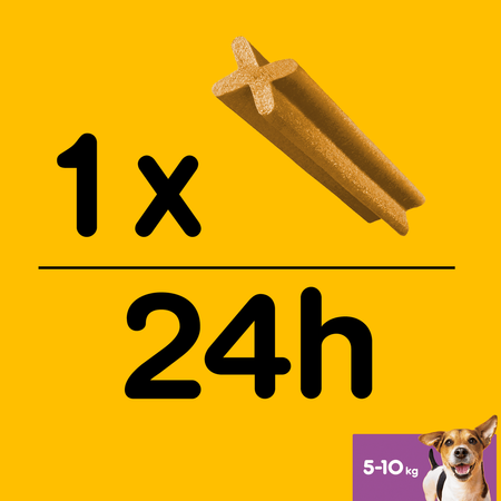 Pedigree DentaStix 10x110g Przysmak Dentystyczny Dla Psów Małych Ras 70szt
