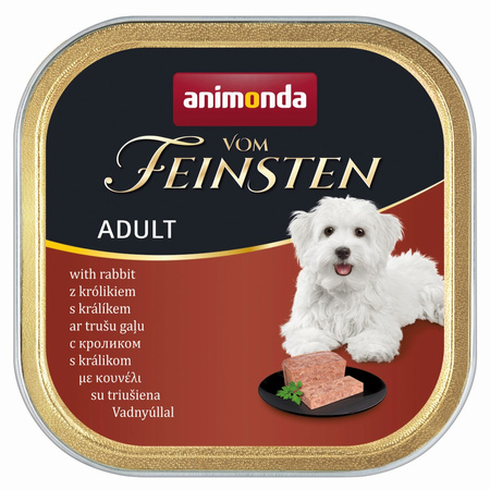 Animonda Vom Feinsten Adult Mokra Karma Dla Psa 11x150g Z Królikiem