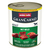Animonda GranCarno Adult 800g Mokra Karma Dla Psa z Dziczyzną