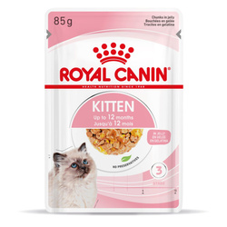 Royal Canin Kitten 85g Galaretka Mokra Dla Kociąt Do 12 Miesiąca Życia
