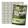 John Dog Puppy Country Line Jagnięcina z Wołowiną 24x400g Mokra Karma Dla Szczeniąt Duo Protein
