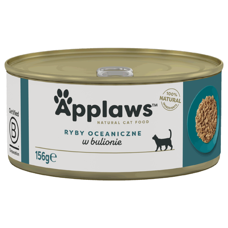 Applaws Cat Mokra Karma Dla Kota 24x156g Ryby Oceaniczne w Bulionie