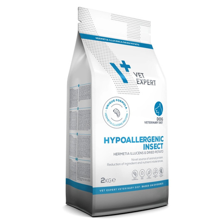 Vet Expert Hypoallergenic Insect Sucha Karma Weterynaryjna Dla Psa Z Owadami 2kg
