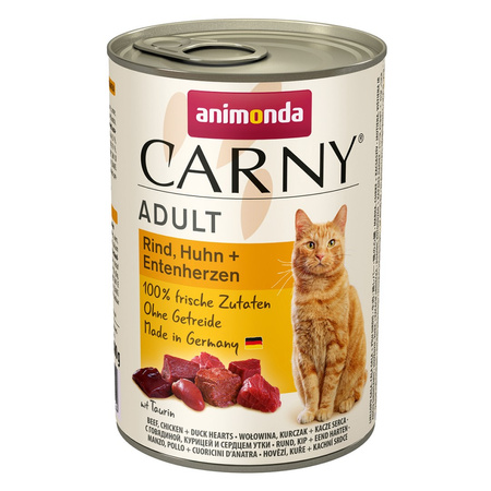 Animonda Carny Adult 12x400g Mokra Karma Dla Dorosłych Kotów Mix Smaków
