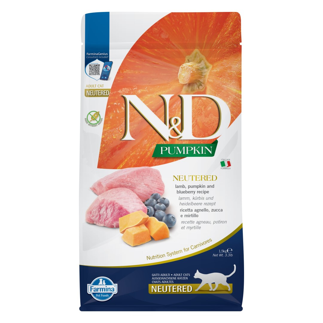 Farmina N&D Cat Pumpkin Neutered Sucha Karma Dla Kota