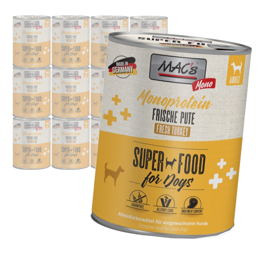 MAC's Dog Mokra Karma Monoproteinowa Z Indykiem