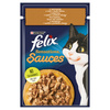 Felix Sensations Sauce Karma Dla Kotów Z Indykiem W Sosie O Smaku Bekonu 48x85g