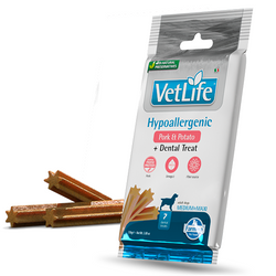 Farmina Vet Life Dental Treat Hypoallergenic Medium Maxi 100g Przysmak Dentystyczny z Wieprzowiną Dla Psa