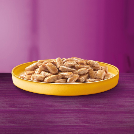 WHISKAS Adult 3 Smaki 12x400g Wołowina Tuńczyk Kurczak Karma Mokra Dla Dorosłych Kotów