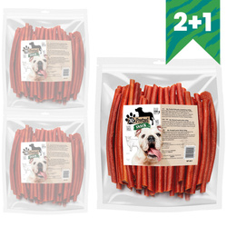 Mr. Pretzel Przysmak Dla Psa 3x500g Kabanosy Paluszki Z Jagnięciny 2+1 GRATIS