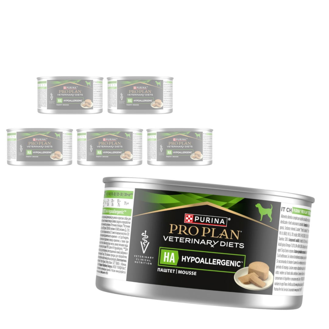 Pro Plan Veterinary Diets HA Hypoallergenic Mokra Karma Mus Dla Psów Z Nietolerancją Pokarmową