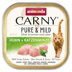Animonda Carny Pure & Mild 100g Mokra Karma Dla Kota Z Kurczakiem I Kocimiętką