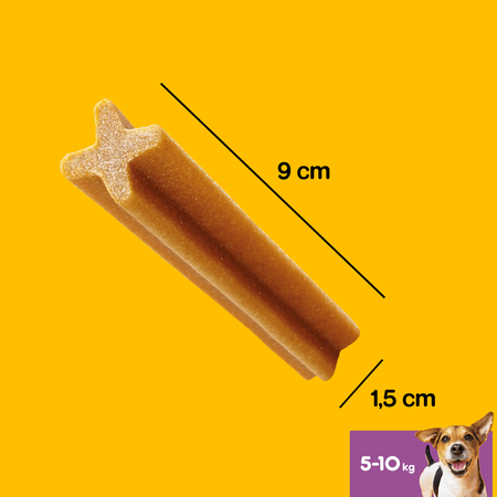 Pedigree DentaStix 15x110g Przysmak Dentystyczny Dla Psów Małych Ras 105szt
