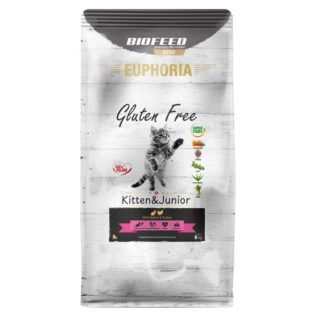 Biofeed Euphoria Gluten Free Kitten & Junior