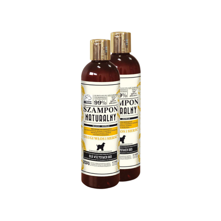 Super Beno Naturalny Szampon Dla Psa DŁUGI WŁOS i ŚIERŚĆ 2x 300ml