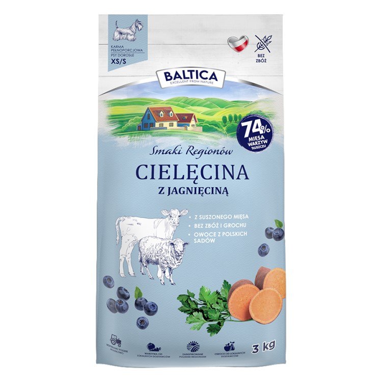 Baltica Adult Hipoalergiczna Sucha Karma Dla Psów Miniaturowych i Małych Ras